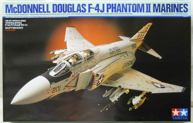 Tamiya 1/32 McDonnell Douglas F-4J Phantom II Marines, 60308-11000 plastic model kit